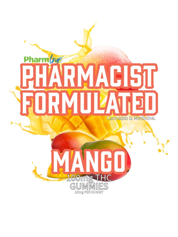 PT Dist Gummies 100mg Mango