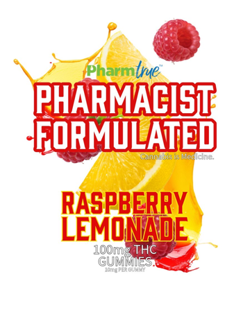 PT Rosin Gummies 100mg Raspberry Lemonade