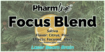 PT Focus Blend 1g Vape Cart Sativa