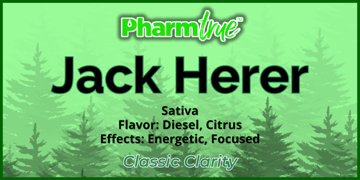 PT Jack Herer 1g Vape Cart Sativa