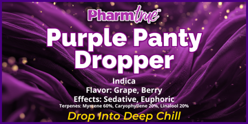 PT Disp Purple Panty Dropper Live Resin 2g