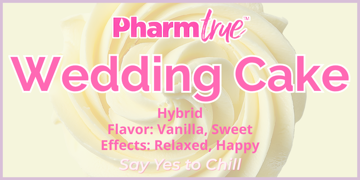 PT Wedding Cake 1g Vape Cart Hybrid